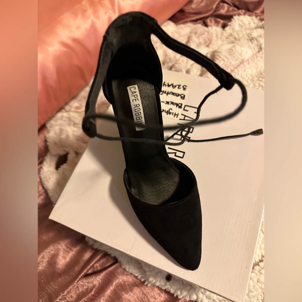 Black heels